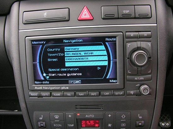 Audi RNS-E High Tłumaczenie nawigacji - Polskie menu